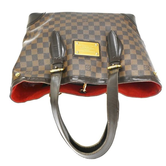 LOUIS VUITLOUIS VUITTON Hampstead MM Shoulder Bag Damer Leather - Picture 6 of 15